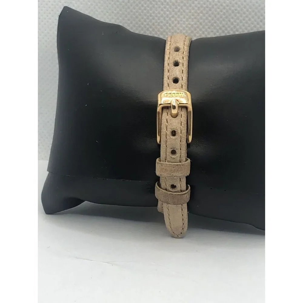 Fossil BQ3439 Women's Sand Leather Analog Black Dial Quartz Wrist Watch PQ54